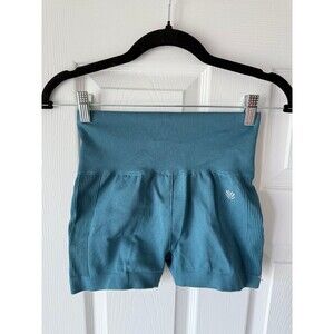 teal bike shorts
